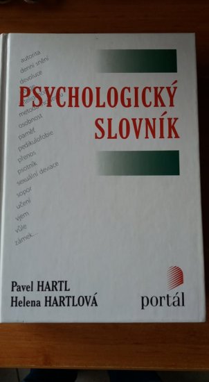 ANTIKVARIÁT: Psychologický slovník - Pavel Hartl, H. Hartlová - Kliknutím na obrázek zavřete