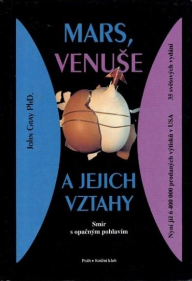 Mars, Venuše a jejich vztahy - John Gray PhD. - Kliknutím na obrázek zavřete