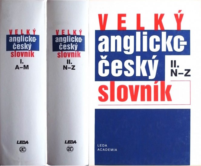 Velký anglicko-český slovník I. + II. díl - K. Hais, B. Hodek - Kliknutím na obrázek zavřete