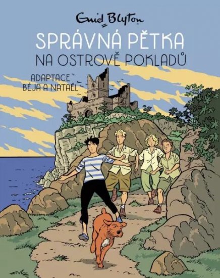 Správná pětka na ostrově pokladů, Enid Blyton - Kliknutím na obrázek zavřete