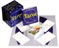 Tarot (krabička s kartami podložkou a knížkou)-Sharman-Burkeová - Kliknutím na obrázek zavřete